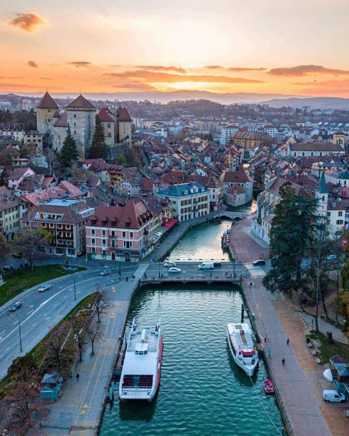 L'Echappee Du 36 - 4 Chambres Dans Le Triangle D'Or A 100M Du Lac, Parking Gratuit Annecy Dış mekan fotoğraf