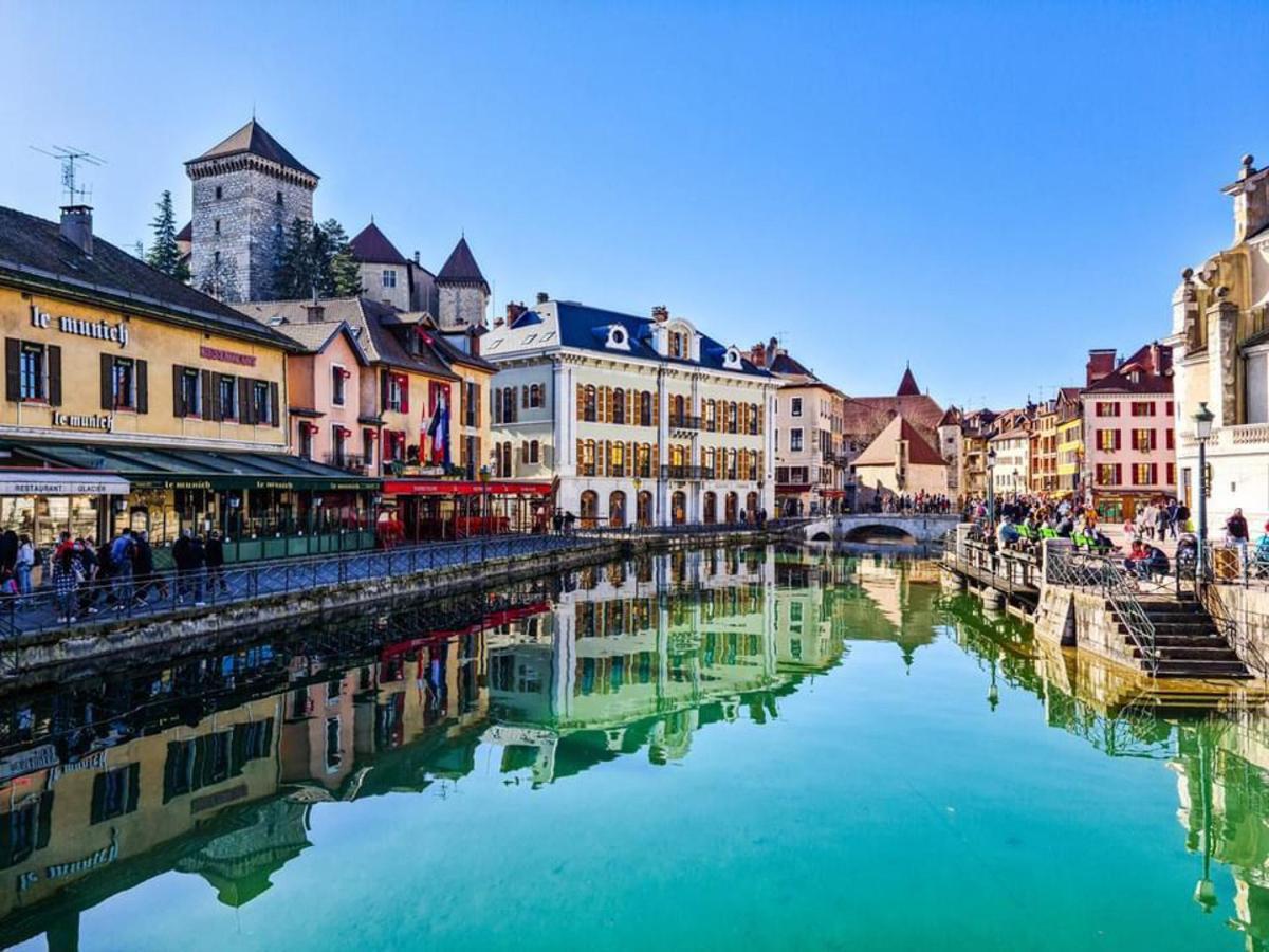 L'Echappee Du 36 - 4 Chambres Dans Le Triangle D'Or A 100M Du Lac, Parking Gratuit Annecy Dış mekan fotoğraf